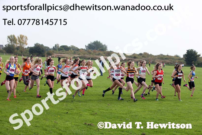 Girls under-15s Sherman Cup, Temple Park, South Shields. Photo: David T. Hewitson/Sports for All Pics